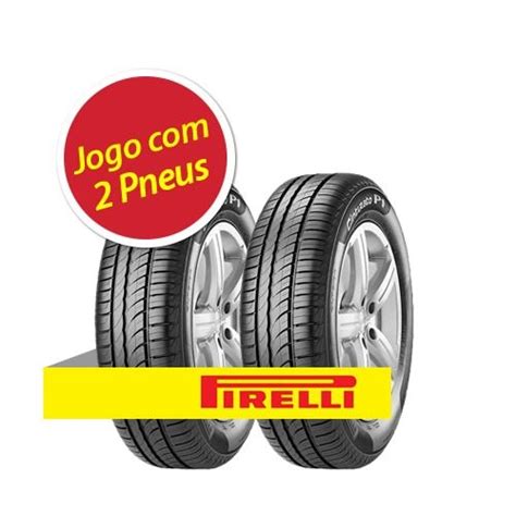 Kit Pneu Aro Pirelli R Cinturato P H Unidades No Shoptime