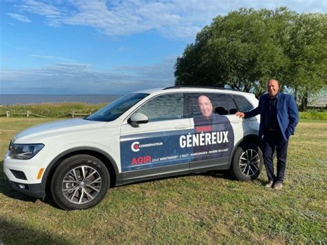 2021 08 18 Voiture Campagne Bernard Genereux TVA CIMT CHAU