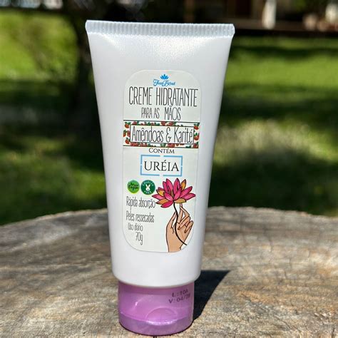 Melhor Hidratante Para As Mãos - Creme Hidratante para as Mãos com Amêndoas e Karité 70g