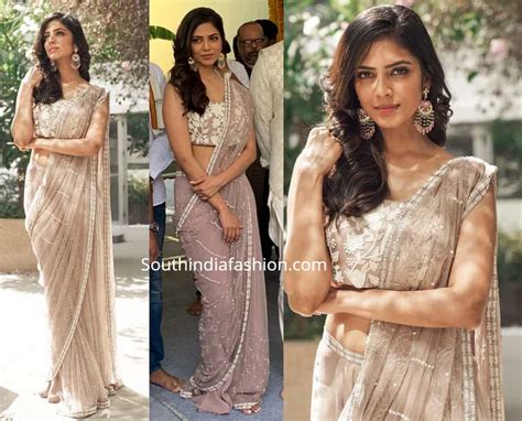 Malavika Mohanan In Mishru South India Fashion