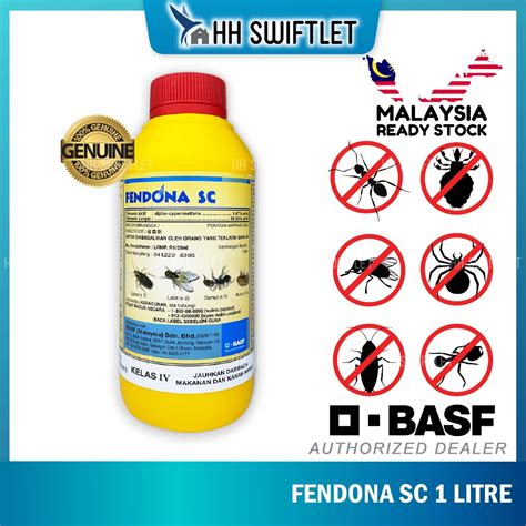 1Litre BASF Fendona SC Insecticide Racun Serangga 1 47 Alpha