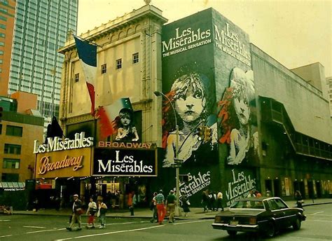 "Les Miserables" @ the Broadway Theater, NYC, 1987 | Les miserables ...