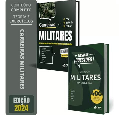 Kit Apostila Carreiras Militares Caderno De Quest Es Comentadas Esa