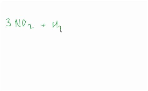 Solved The Reaction For Formation Of Nitric Acid Is More Complex Than