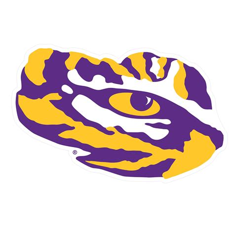 Tiger Head Silhouette Lsu