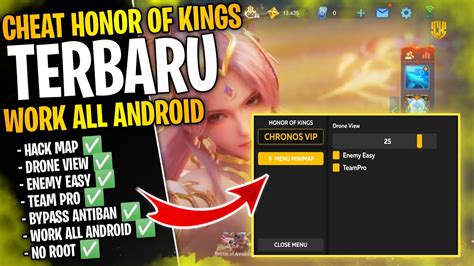 Honor Of Kings Mod Apk - CHEAT HONOR OF KINGS TERBARU 2025 – APK MOD MENU HONOR OF KINGS MAP ...