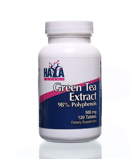 Haya Labs Green Tea Extract 500mg 120 Tabs