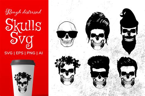 Skull For Cricut Graphic By Pixtordesigns · Creative Fabrica