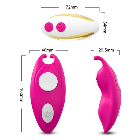 Rechargeable Electric Lingerie Magnet With Remote Control Butterfly Underwear Women Sex Toy