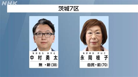 【随時更新】茨城・衆議院選挙 投開票日の最新情報 Nhk