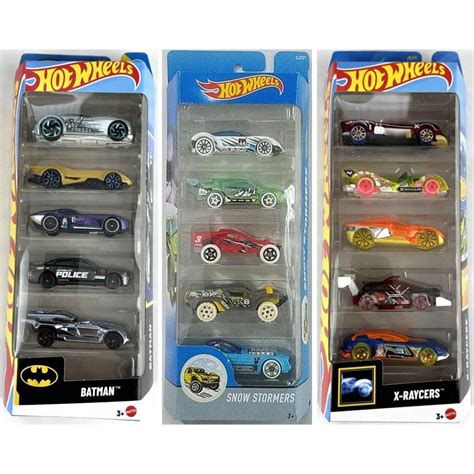 Bộ 5 xe mô hình Hot Wheels chính hãng 5 Pack 1806H Shopee Việt Nam