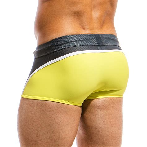 Shorty De Bain Multi Jaune Boxers Et Shortys De Bain Pour Homme De