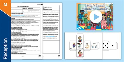 Eyfs Listen And Count Adult Input Plan And Resource Pack