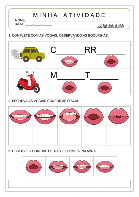 Cartilha De Alfabetização Método Fônico - Atividades do Método Fônico para Alfabetização - Tudo Sala de Aula