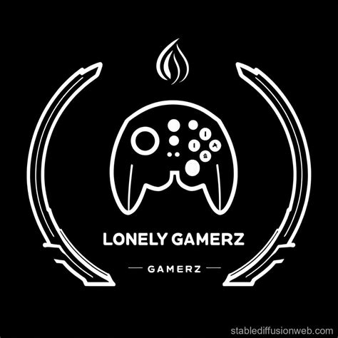 minimalist gamerz logo stable diffusion