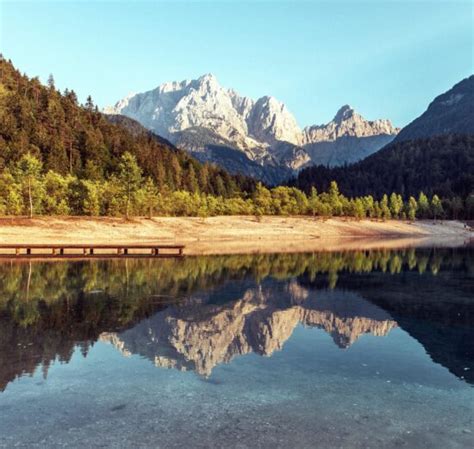 kostenlose bild baume wasser wetter winter wolken land nebel