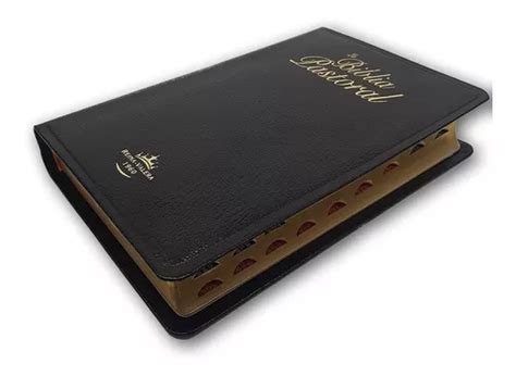 Biblia Pastoral Piel Leg Tima Letra Grande Reina Valera