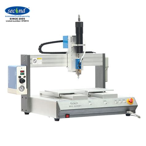 SMT Assembly Dual Y Axis Desktop Hot Melt AB Bond Adhesive Resin Doming Robot Vending Machine