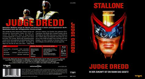 Judge Dredd In der Zukunft ist ein Mann das Gesetz | Blu-Ray Covers