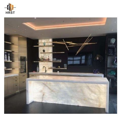 Cristallo Quartzite Lighted Countertops Suppliers Wholesale Price