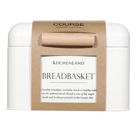 Хлебница, 20х20х14 см, металл/дерево, квадратная, молочная, Breadbasket ...