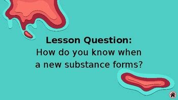 Physical and Chemical Changes Lesson | Powerpoint & Worksheet | TPT