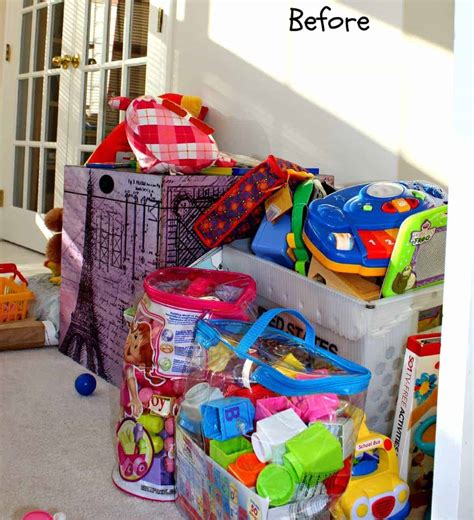 organize toy clutter  domestic life stylist