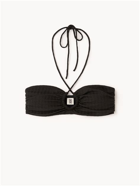 Seabay Bikini Top Black Fico G Vle