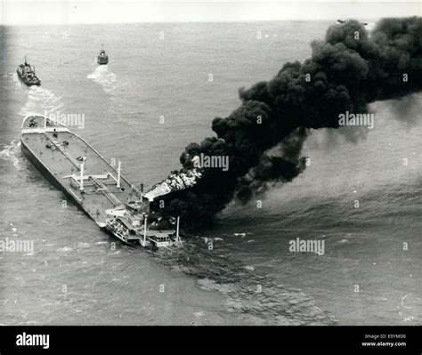 Oct 10 1970 Giant Oil Tanker Pacific Glory Explodes In Flames