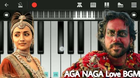 Aga Naga Love Bgm Ponniyin Selvan Easy Piano Tutorial Ar Rahman