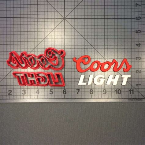 Coors Light 100 Cookie Cutter Set Jb Cookie Cutters