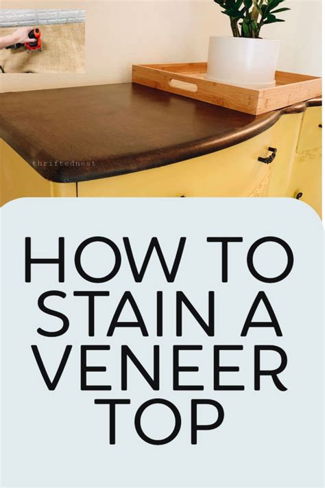 Can You Stain Wood Veneer Yes You Can Learn Step By Step How To