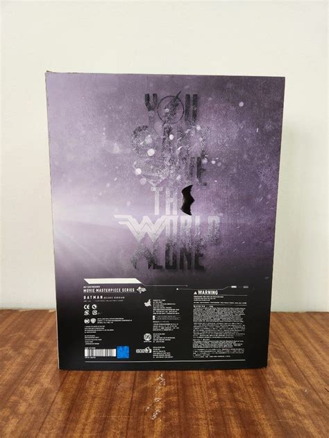 Hot Toys Justice League MMS Ben Affleck Batman Deluxe No Cape Hobbies Toys Toys Games