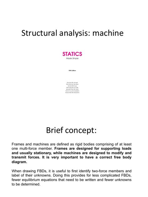 Analysis of Structures (Trusses, Frames and Machines) | PDF | Truss | Force