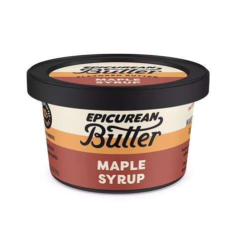 Epicurean Butter Maple Syrup Butter Spread Shop Butter And Margarine At H E B