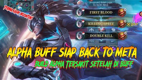 Alpha Di Buff Damagenya Sakit Banget Jadi Hero Fighter Anti Tank