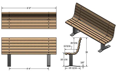 Park Bench Design Plans - Image to u