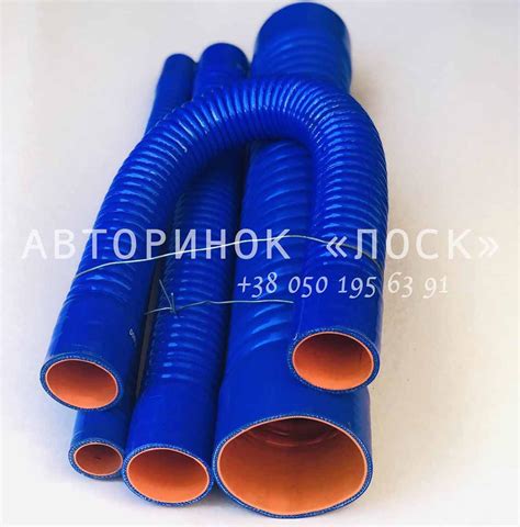 Силиконовий Патрубок Гофрированный D 45 L 800 Мм Толщина Стенки 5мм ...