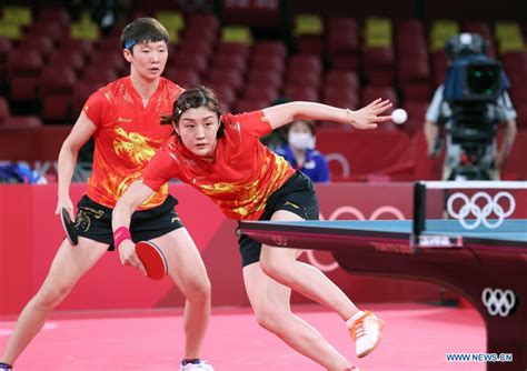 China Wins Fourth Straight Women S Team Gold In Olympic Table Tennis 英语频道 央视网