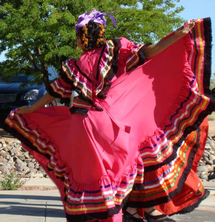 Free Baile Folklorico Mexican Folkloric Dance Stock Photo