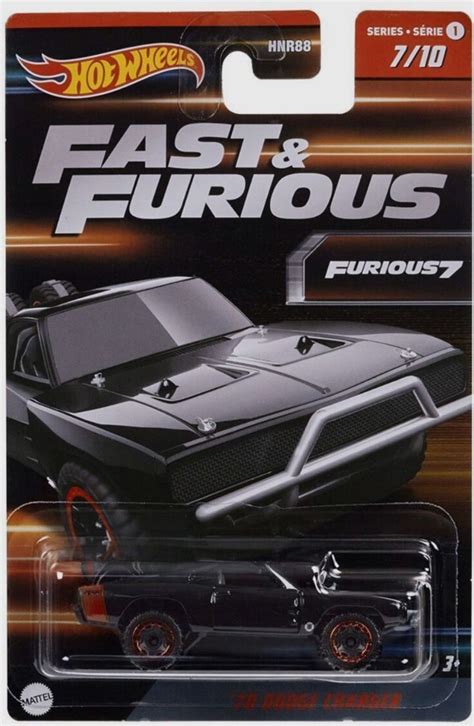 Hot Wheels Dodge Charger Fast and Furious Коллекционная модель купить с доставкой по
