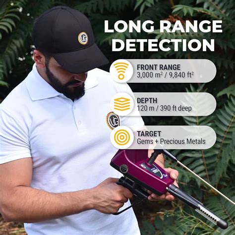 GER Detect Titan 500 Smart Long Range Gold Detector | Diamond and Gold