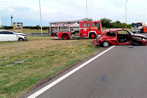 Cinco Personas Terminaron En El Hospital Tras Un Accidente En Ruta