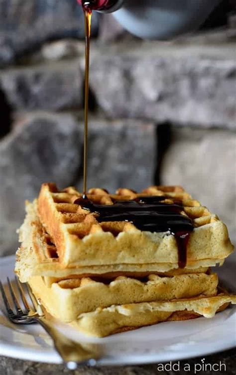 Our Favorite Buttermilk Waffles Recipe Add A Pinch