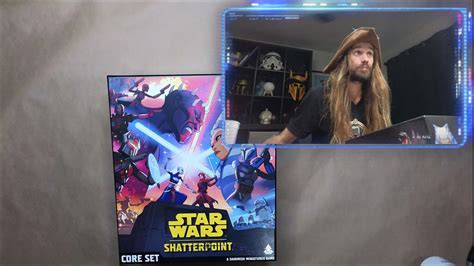 Star Wars Shatterpoint Core Set Unboxing And Assembly Livestream Part