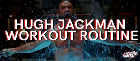 Hugh jackman wolverine workout – Artofit