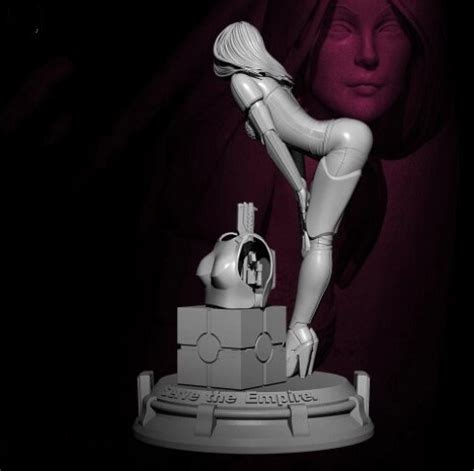 Space Sexy Girl Nude Resin Kit Miniature Unpainted Self Assembled Nude Model Figure Etsy