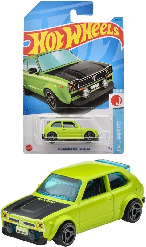Hot Wheels Basic Car Honda Civic Custom Hnj Mobil Eksklusif Keren Untuk Semua Titip Jepang
