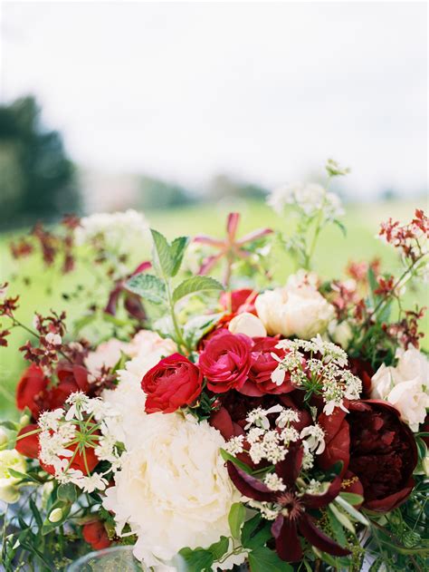 Red and Ivory Wedding Flowers - Elizabeth Anne Designs: The Wedding Blog