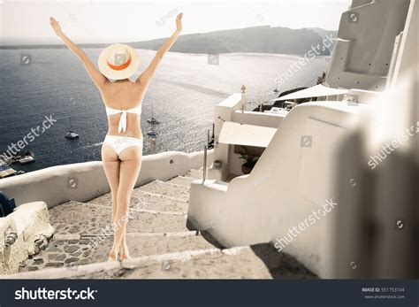 Slim Sexy Woman Bikini Summer Time Stock Photo Shutterstock